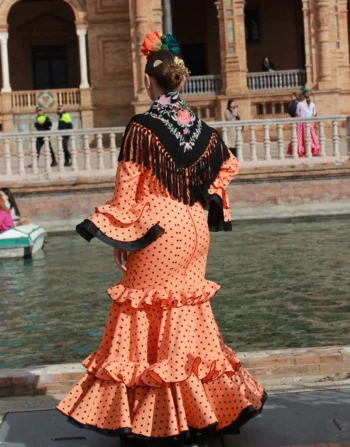 Traje de flamenca alicia