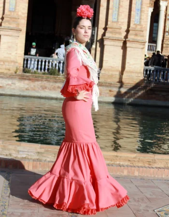Traje de flamenca Carmen Doble