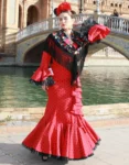 Traje de flamenca Flores
