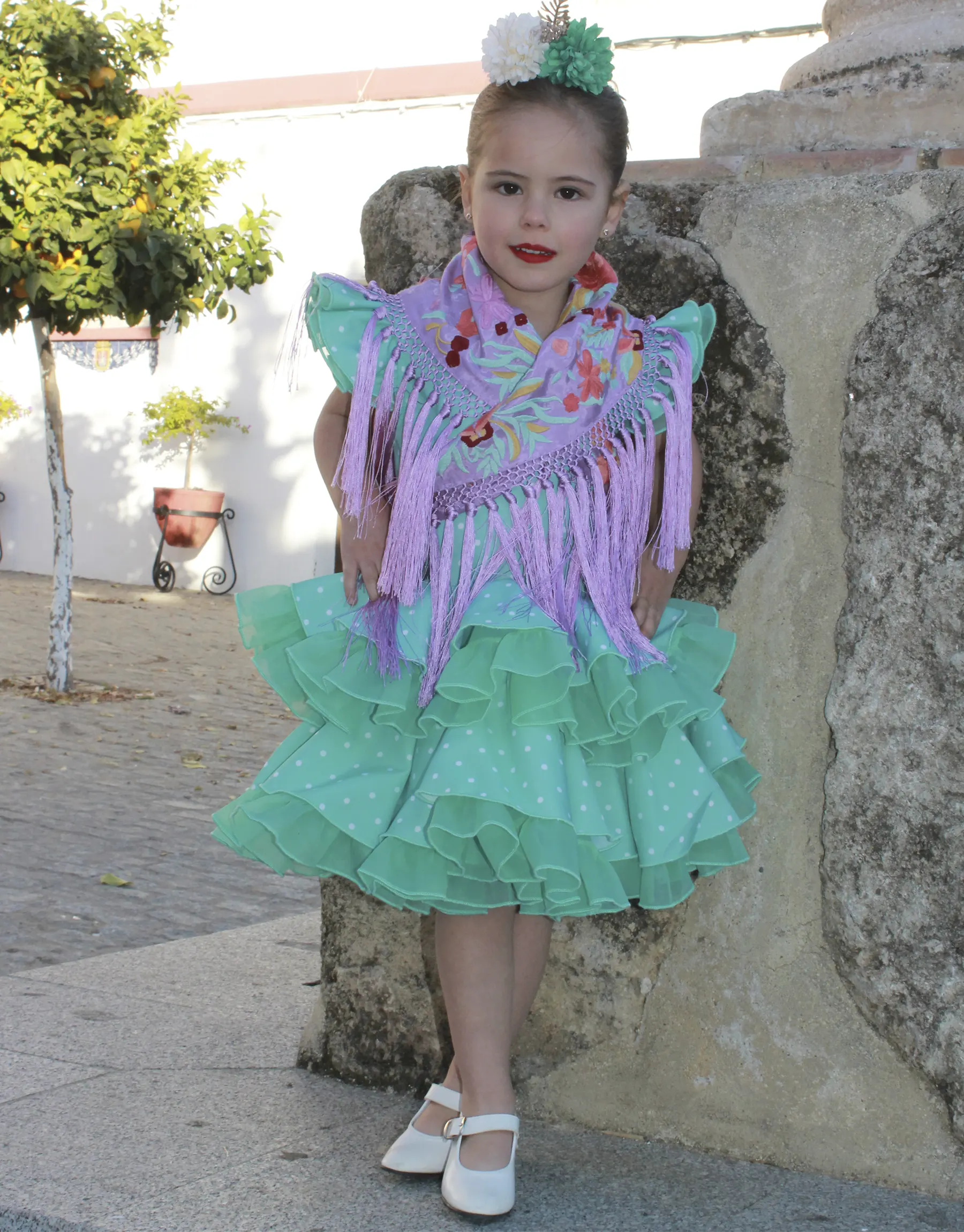 OF-TRAJE-02-ADR-003 Traje flamenca infantil Adriana