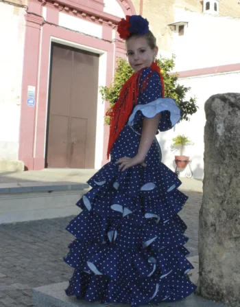 Traje de flamenca infantil Marga